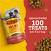 Zuke's Mini Naturals Dog Treats with Peanut Butter, 1lb, Soft, No Corn, Wheat, or Soy