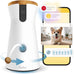 Furbo 360° Dog Camera home security with 2-way speaker, rotating treat toss, and subscription required for full features