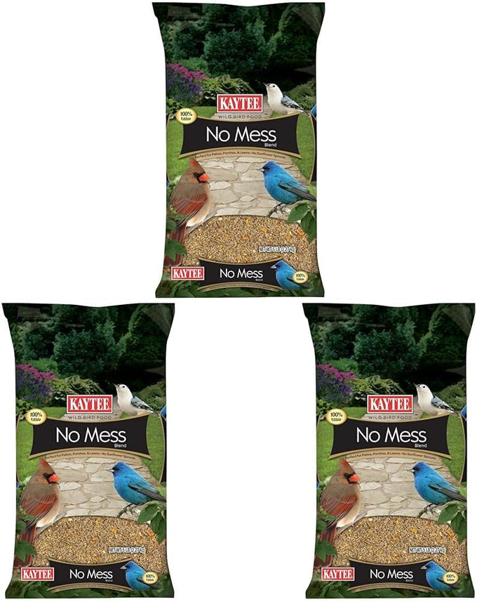 Kaytee Wild Bird No Mess or Waste Free Seed Blend for Blue Jays Woodpeckers and More 10 Pound
