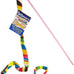 Cat Dancer Products Charmer Interactive Cat Toy with Polycarbonate Wand and Colorful Fabric