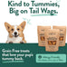 Portland Pet Food Company 3-Pack Grain-Free Pumpkin Dog Treats for Small, Medium, and Large Dogs - Human-Grade and All Natural