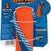 chuckit ultra bumper tug orange medium dog toy durable rubber floatable