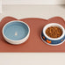 Erythrinus OHMO Silicone Pet Feeding Mat, Waterproof Dog Water Bowl Tray, Non-Skid, Easy Clean, Dishwasher Safe