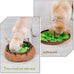 AWOOF Pet Snuffle Mat for Dogs, Interactive Feed Game with Natural Foraging Skills, Non-slip & Portable for Indoor Outdoor Use