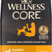 Wellness CORE Puppy Dry Dog Food, Grain Free Kibble, Natural, High Protein, Chicken and Turkey Recipe, 4 lb Bag