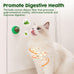 Potaroma catnip toys balls 4 Pcs green, edible kitten silvervine, healthy kitty teeth cleaning dental chew toys