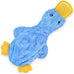 Best Pet Supplies Interactive Squeaky Dog Chew Toy, Crinkle Duck, Blue, Large, for Small, Medium & Large Dogs, and Fetch Lovers