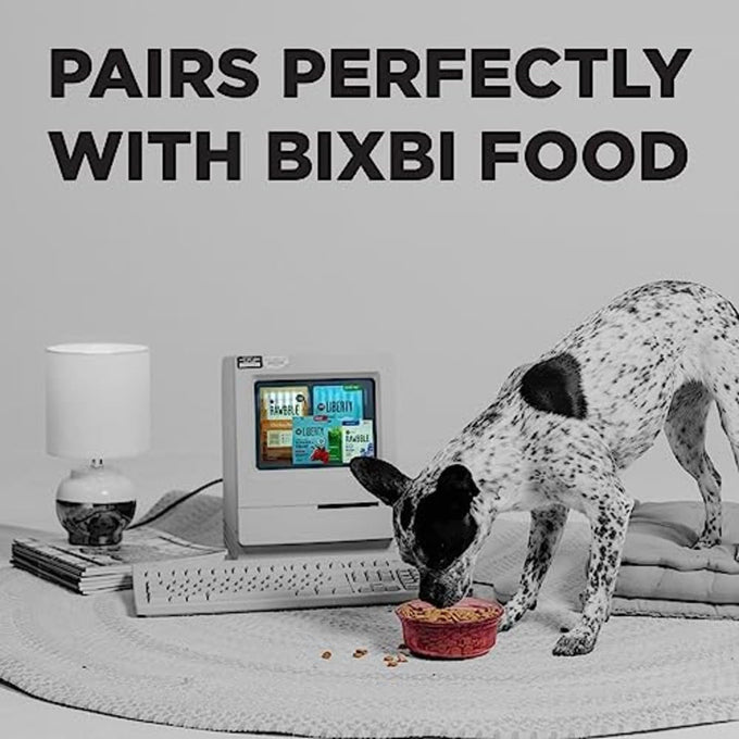 Bixbi liberty functional healthy hip and joint dog jerky treats, usa made beef recipe, 5 ounces