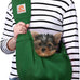 Classic Tomkas Small Dog Sling Carrier for 3-10 lbs Pets - Black - Classic Pocket Strap Wrap