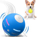 PetDroid Interactive Dog Toys Durable Orange Dog Ball, Small to Large Dogs, USB Rechargeable