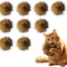 Faux Rabbit Fur Catnip Ball for Indoor Cats, Soft and Washable, Fun to Chase for Exercise and Bonding (1pc)