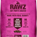 Rawz Real Rabbit Dry Food for Cats Made in USA, Freeze Dried Coating, 1.75 Pounds, No Fillers, Made in USA