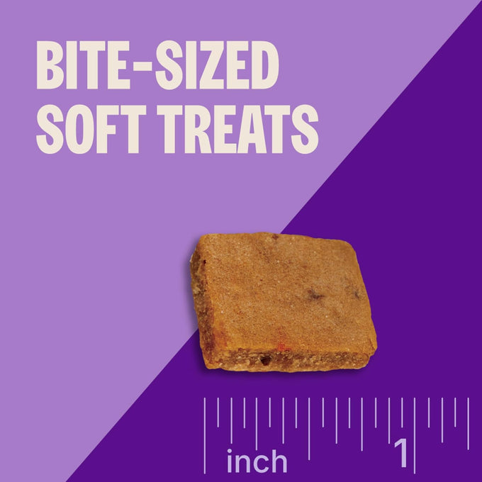 Wellness Soft Puppy Bites Dog Training Treats, Lamb and Salmon, Grain Free, 8 oz Bag