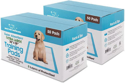 Baby Blue XL Puppy Pads 100 Count - Super Absorbent, Quick-Dry, Odor Control, and Leak-Proof for Indoor Dogs