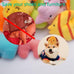 27-pack assorted squeaky plush dog toys for small dogs with cute designs