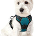 rabbitgoo dog harness no pull black large adjustable soft padded reflective oxford vest for labrador german shepherd
