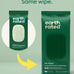 Earth Rated pet wipes for dogs and cats, 3-in-1 cleaning, hypoallergenic, 100 count, white tea and basil scent