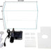3-gallon glass small fish tank starter kit with high-efficiency filter and led lights lid