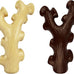 SIHRMIU 2 Pack nylon dog chew toys for aggressive chewers, medium/large breed, tough almost indestructible