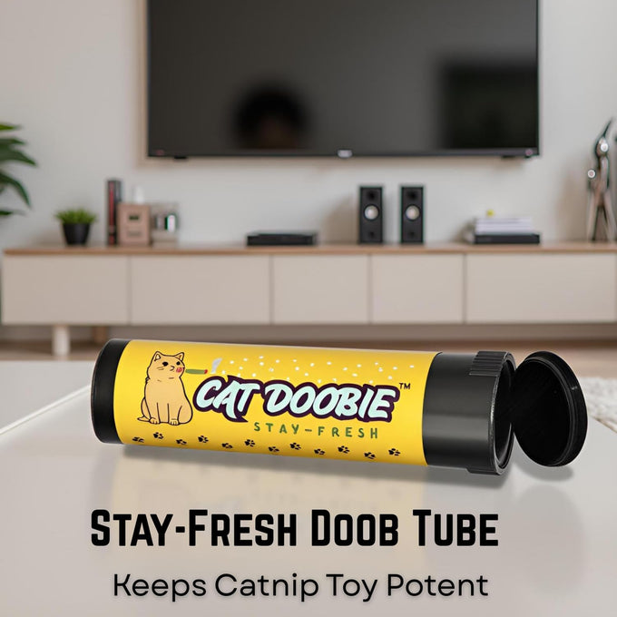 Nestpark crinkle kitten kicker with extra strong catnip for indoor cat gifts and toys