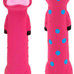 chiwava 3 pack 9 inch squeaky latex dog toys for small medium dogs interactive play