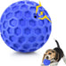 diissknic indestructible squeaky dog ball relieves anxiety, cleans teeth, interactive chew toy for aggressive chewers, large breed outdoor waterproof