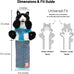Cat Sumo Wrestler Puppet, Interactive Hand Mitt with Durable Protective Sleeve and Catnip for Safe Play