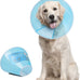 Supet adjustable dog cone collar for large medium small dogs, comfortable pet recovery, Elizabethan neck collar