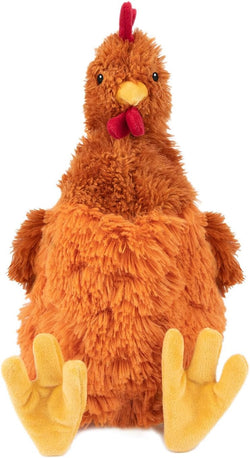 Best Pet Supplies Crinkle Chicken Octopus Dog Chew Toy, Brown, Large, Suitable for Small, Medium & Large Dogs and Fetch Lovers