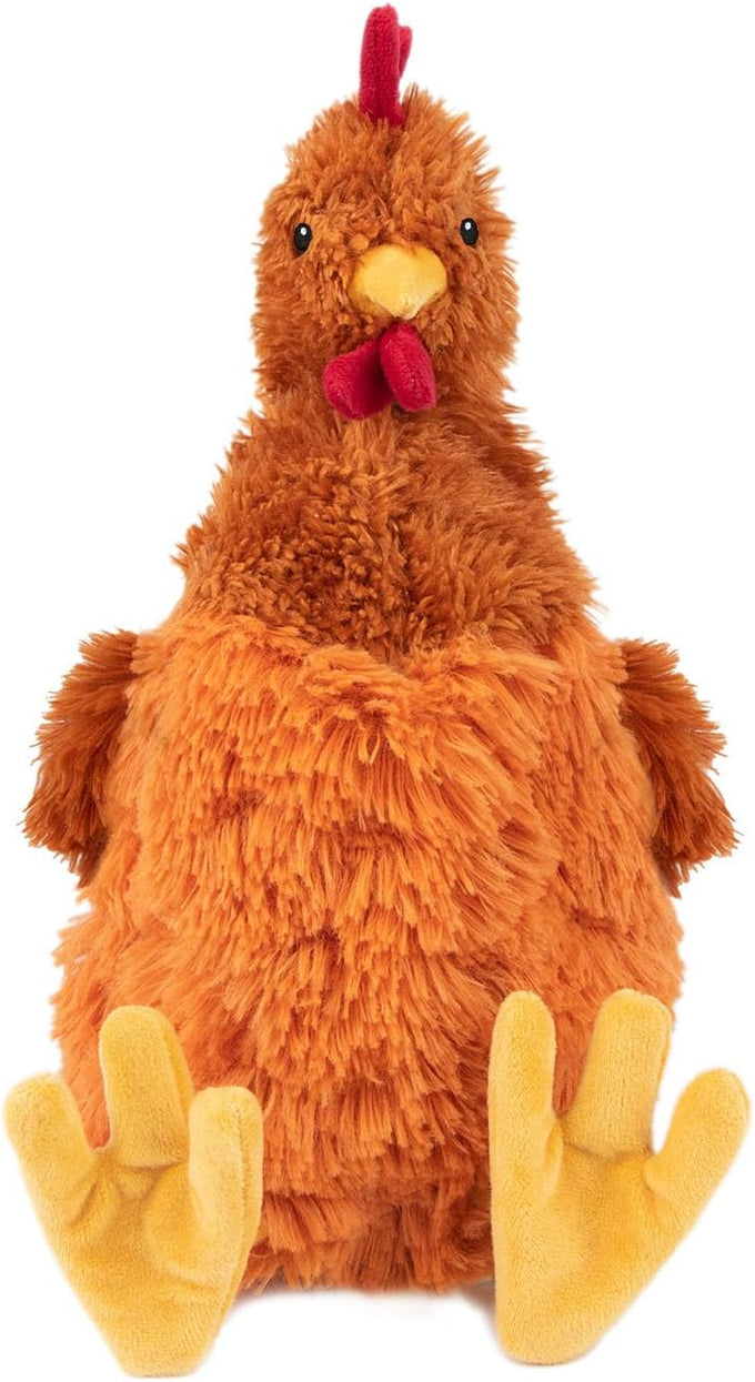 Best Pet Supplies Crinkle Chicken Octopus Dog Chew Toy, Brown, Large, Suitable for Small, Medium & Large Dogs and Fetch Lovers