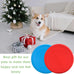 Bvrbaory 6 pack soft flying discs for small to medium dogs, safe on teeth, 6 colors, 7 inch diameter