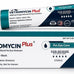 Vetromycin Plus pet eye cream for dogs, cats, cattle, sheep, horses, and birds in 0.35 oz/10 gr tube