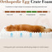 large dog beds with orthopedic support, waterproof lining, and plush surface