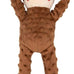 ZippyPaws Red Monkey RopeTugz Durable Dog Pull Rope Toy for Large Medium Small Dogs Squeaky Interactive