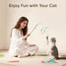 cat toys for indoor cats, 13 pack interactive cat wand toy set with feather toys and teasers for exercise and playtime