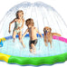 Vistop 67" Non-Slip Splash Pad for Kids and Dogs with Thickened Sprinkler Pool and Fun Fountain Play Mat