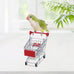 Wontee bird toys mini shopping cart skateboard ring toy set for parrot training and play (3-pack, assorted)