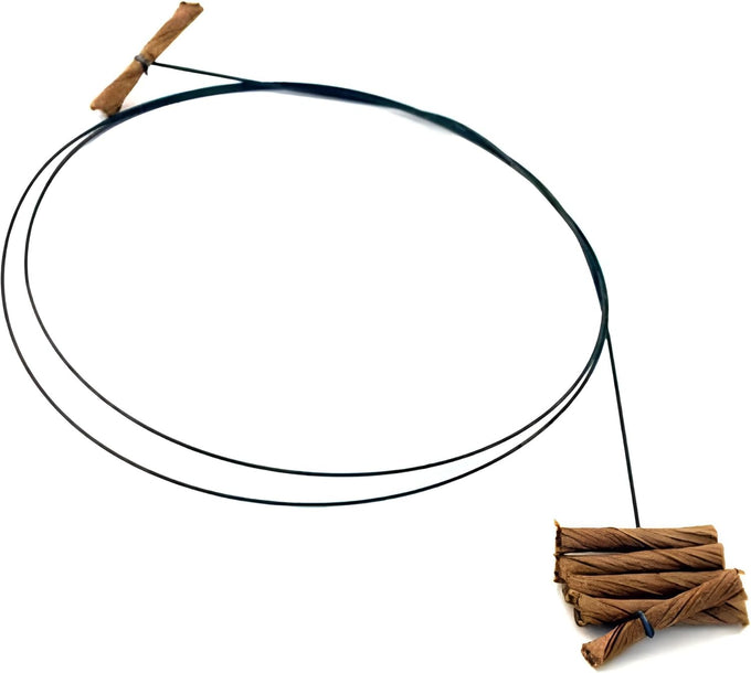 Cat Dancer Original Interactive Cat Toy, Pack of 3, 35" Spring Steel Wire with Cardboard Paper Twists, Made in USA