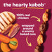 Hartz Oinkies Hearty Kabob Dog Treats with 100% Real Chicken Duck Sweet Potato Carrot Rawhide-Free Natural Dog Chews 18 Count