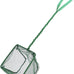 Pawfly 4-inch small aquarium fish net with braided metal handle and soft fine mesh for small fish tanks and ponds