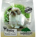 sherwood hay-based pellet rabbit food 4.5 lbs no wheat corn or soy for better digestion