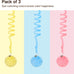 Potaroma 3-piece Fluffy Cat Catnip Ball Toys with Bell for Indoor Kittens and Adult Cats