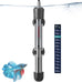 Hitop 50w submersible aquarium heater for 8-16 gal fish tanks with adjustable thermostat