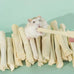 Bamboo Molar Treats for Small Animals, 300g, Natural, 100% Bamboo, Chews for Rabbits, Chinchillas, Guinea Pigs