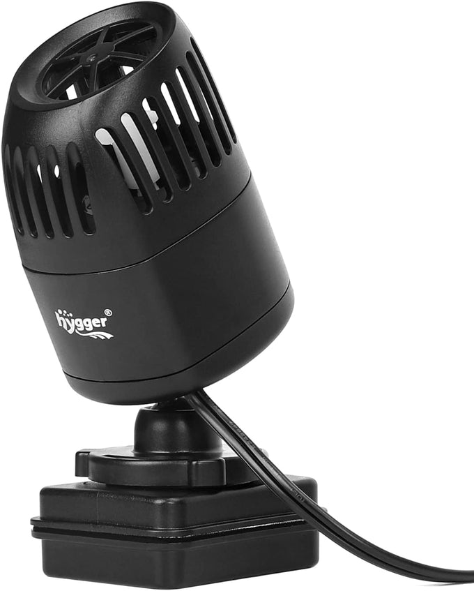 hygger mini wave maker for 15-40 gallon aquarium with magnetic mount 530 gph
