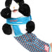 Cat Sumo Wrestler Puppet, Interactive Hand Mitt with Durable Protective Sleeve and Catnip for Safe Play