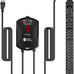 AquaMiracle 500W aquarium heater for 75-120 gallon tanks with dry-run protection and memory function