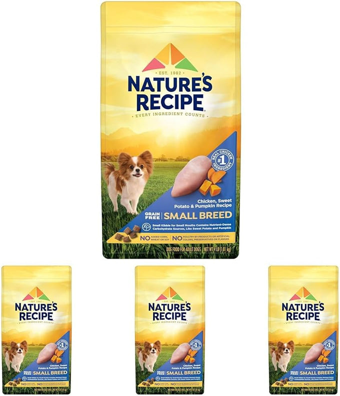 Nature's Recipe Grain-Free Small Breed Dry Dog Food, Chicken