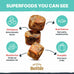 Because It’s Better Slow Baked & Air Dried Dog Food - Real Salmon & Veggies - Complete & Balanced Dry Dog Food - Grain Free, High Protein, Natural Nutrition for All Life Stages, 1 lb Bag