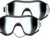 Laser Dog Sunglasses with UV Wind Dust Fog Protection for Medium or Large Pets